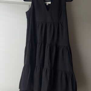 Tuckernuck Black Crepe Kenzo Dress